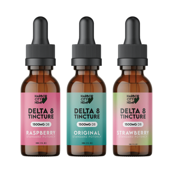 Delta 8 1500Mg Tincture Flavors Product Photo