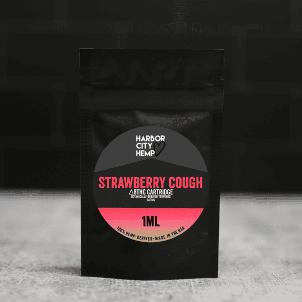 Strawberry Cough 1Ml Delta 8 Bdt Cartridge