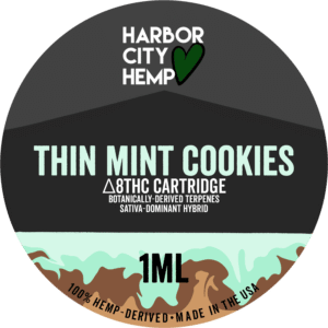 Thin Mint Cookies BDT 1ml Delta 8 Vape Cartridge
