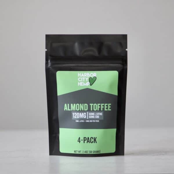D9 Cbd Almond Toffee In Package