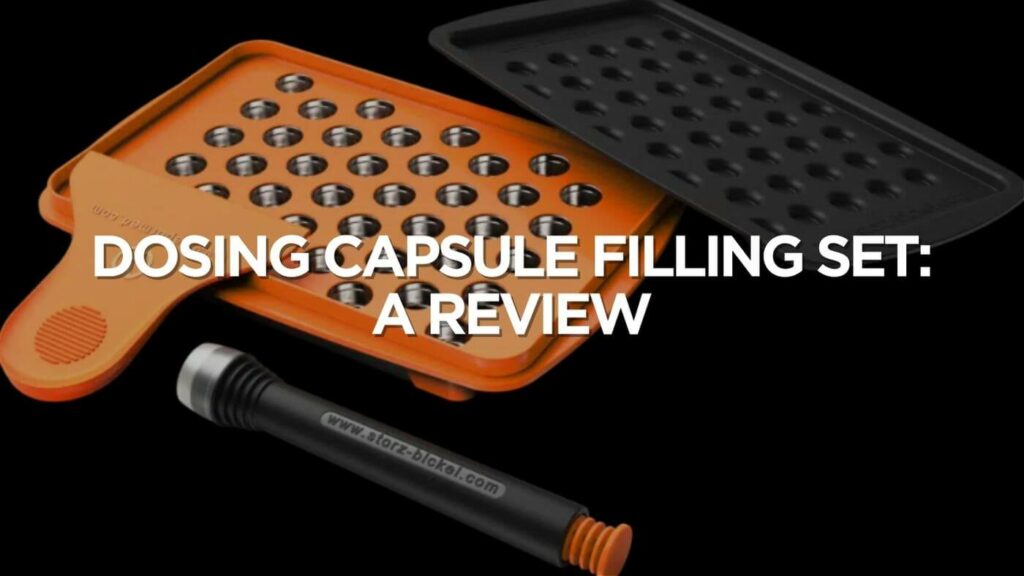 Dosing Capsule Filling Set A Review