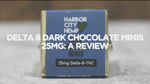 Delta 8 Dark Chocolate Minis 25Mg Review