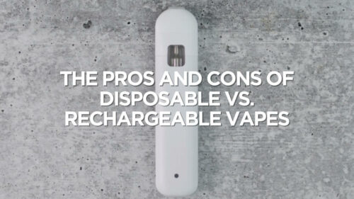 The Pros And Cons Of Disposable Vs Rechargeable Vapes
