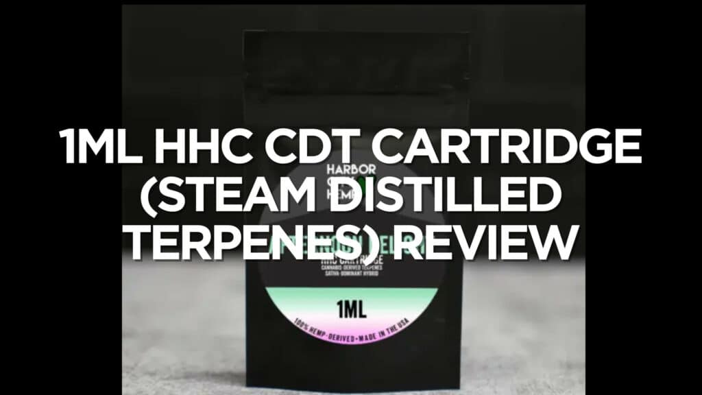 1Ml Hhc Cdt Cartridge Steam Distilled Terpenes Review